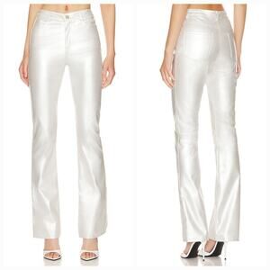 Superdown Shalisa Mid Rise Pant in Silver